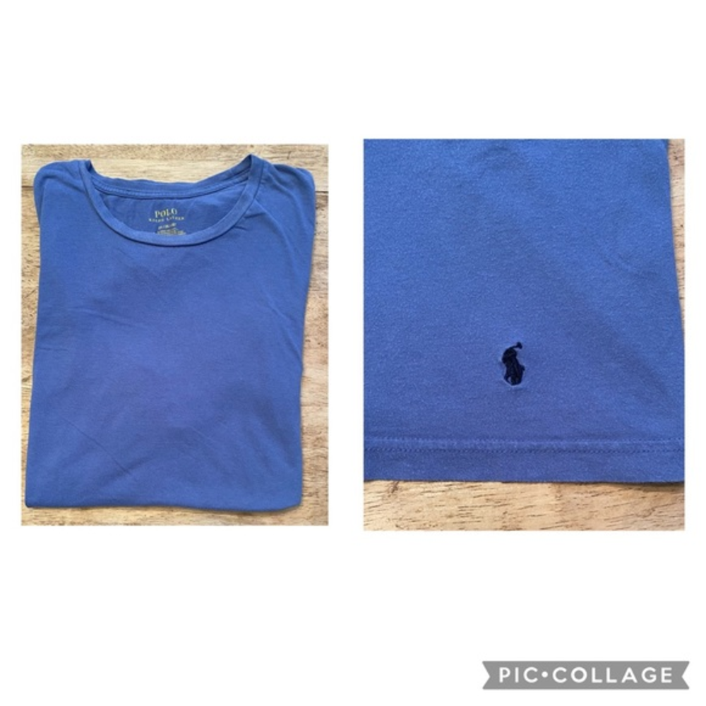 Polo by Ralph Lauren‎ Men’s 2X Slate Blue Short Sleeve Cotton Crew Neck Tee